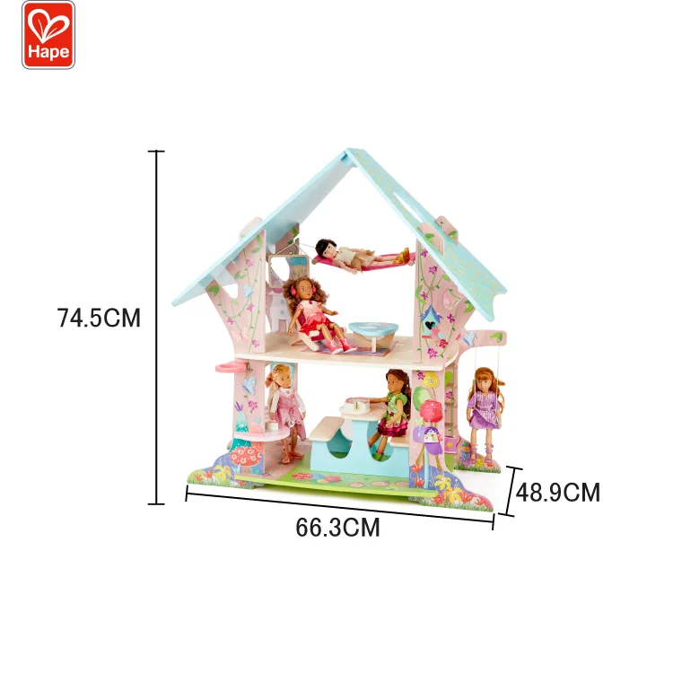 Kruselings Magical Forest Clubhouse Girls Dolls House For Kids Girl