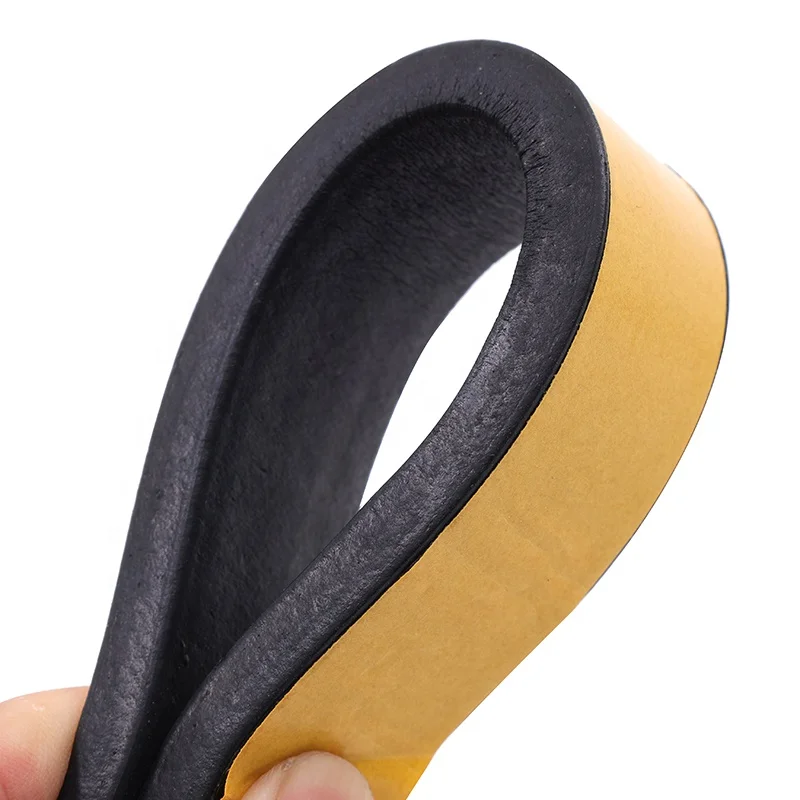 Self-adhesive EPDM foam Rubber Foam Sponge Seal Strip Aufortomotive Epdm Aluminum Doors Windows Seal