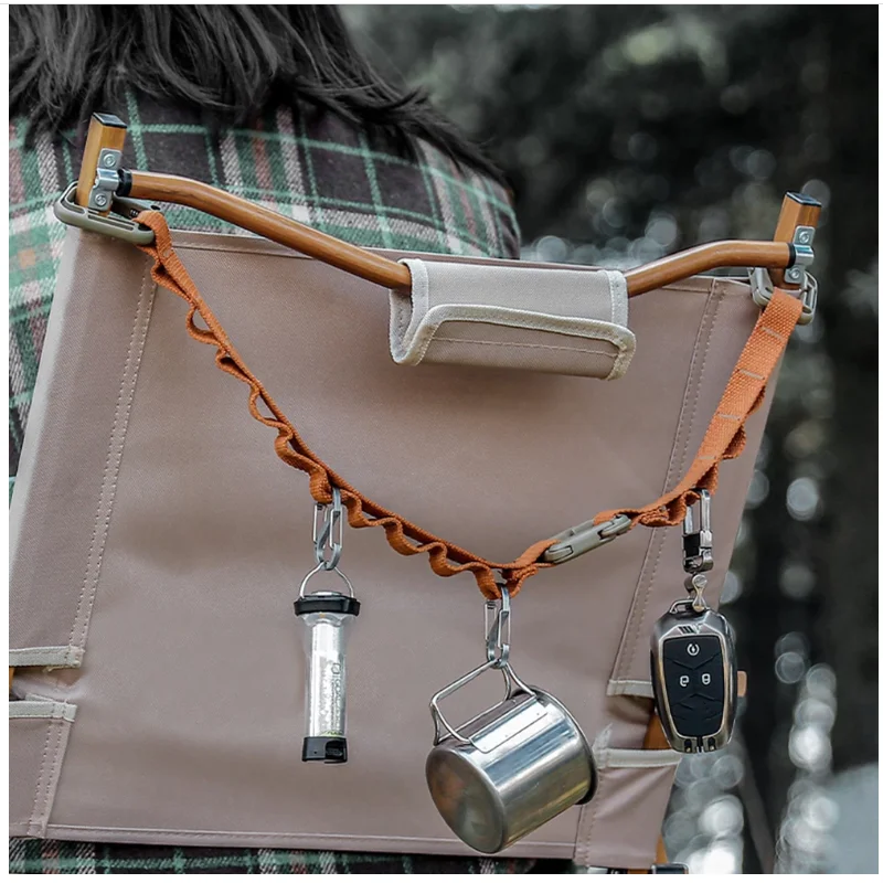 Ring Camping Hanging Rope Tent Canopy Cup Lamp Hanger Outdoor Clothes Line Strap Lanyard Travel Hiking Fishing Equipment