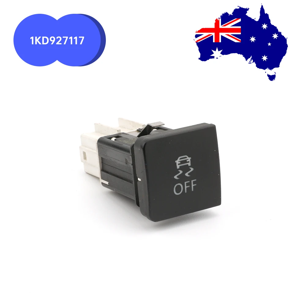 Car ESP OFF Anti Skid Electronic Stability Program Switch Button For Volkswagen Golf 6 Jetta MK5 MK6 Scirocco 1KD927117
