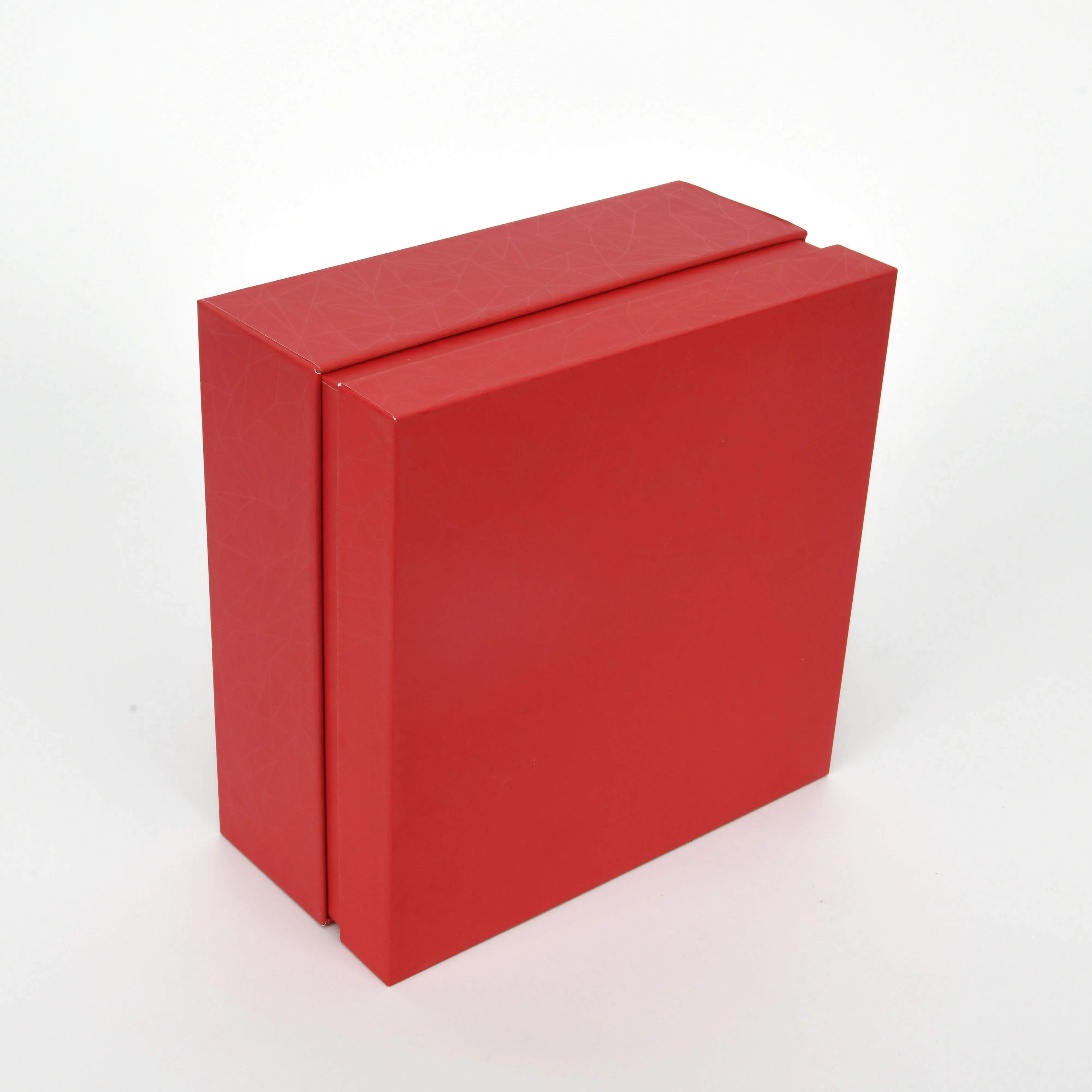 
Custom Red Luxury Rigid Cardboard Packaging Foam Inserts Gift Box with Lid Printed Logo Customized Color Box Colorful 1000pcs 