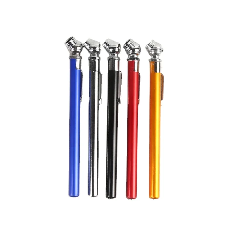 Measure Tire Pressure Metal Colorful Pen Tire Pressure Gauge KD007