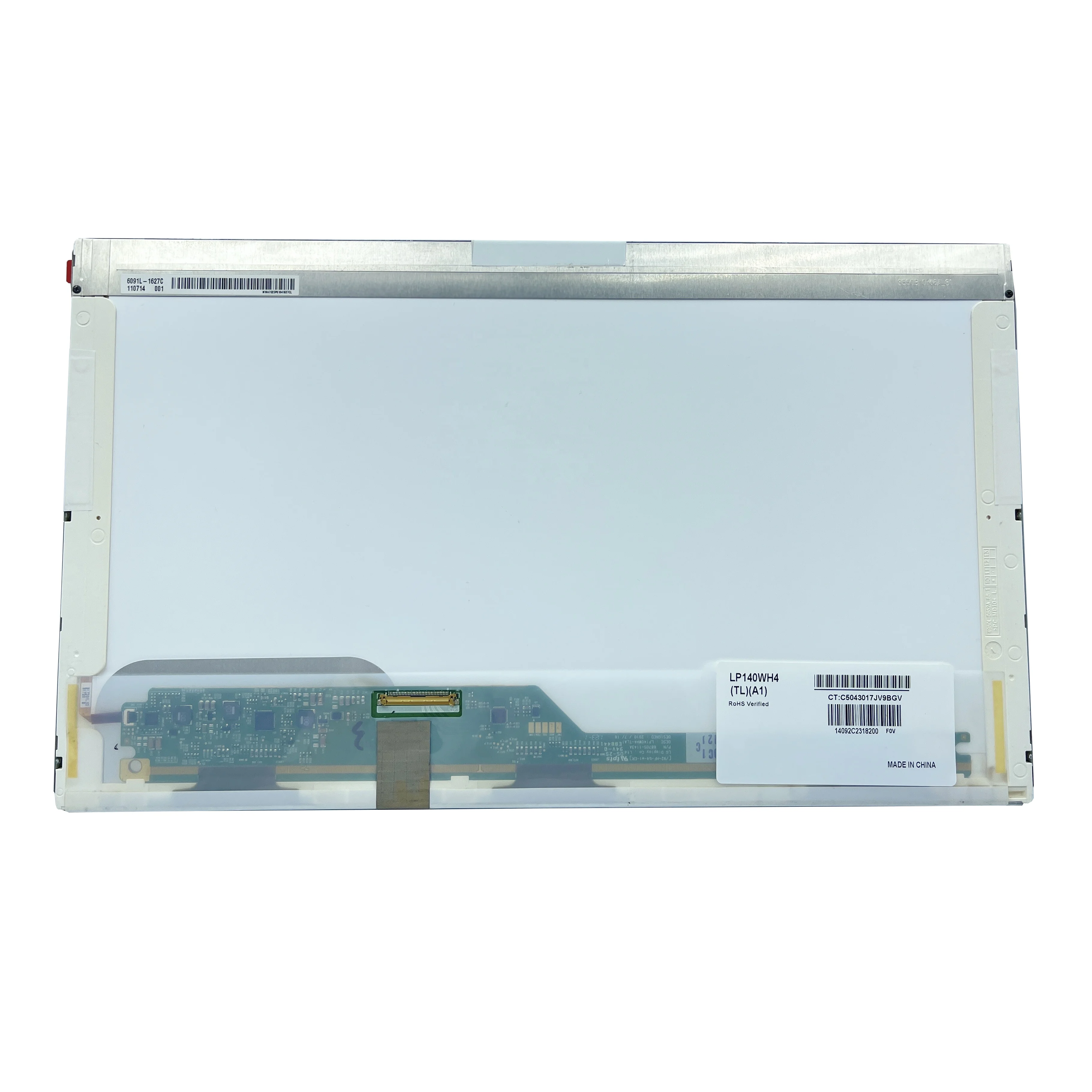 New Notebook Screen 10.0 inch 1366*768 LP140WH4-TLA1 B140XW01 V0 N140B6-L02 NT140WHM-N14 LVDS 40Pins Laptop Display Screen