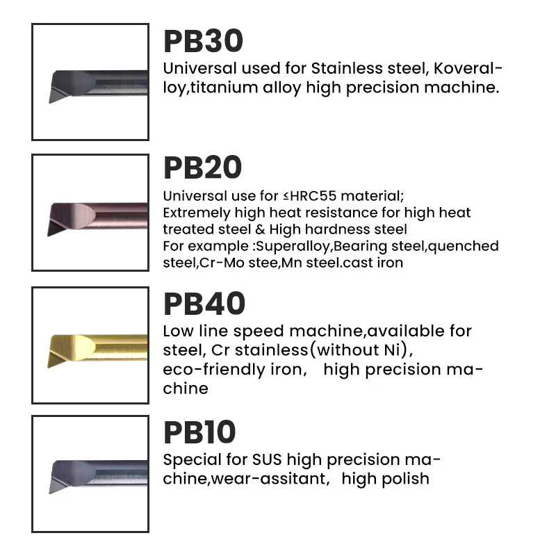 MUR micro small diameter internal hole boring tools for lathes Carbide boring small bore tools