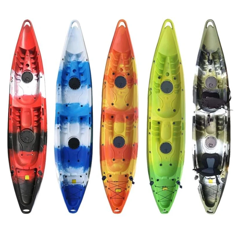 Rotomolded Portable aluminum Kayak Canoe Cart Cheap used kayaks for 3 person