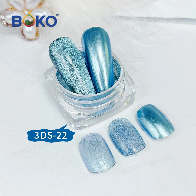 Нейл арт кошачий глаз волшебное зеркало с магнитным эффектом Пигментный Порошок для ногтей хромированный порошок