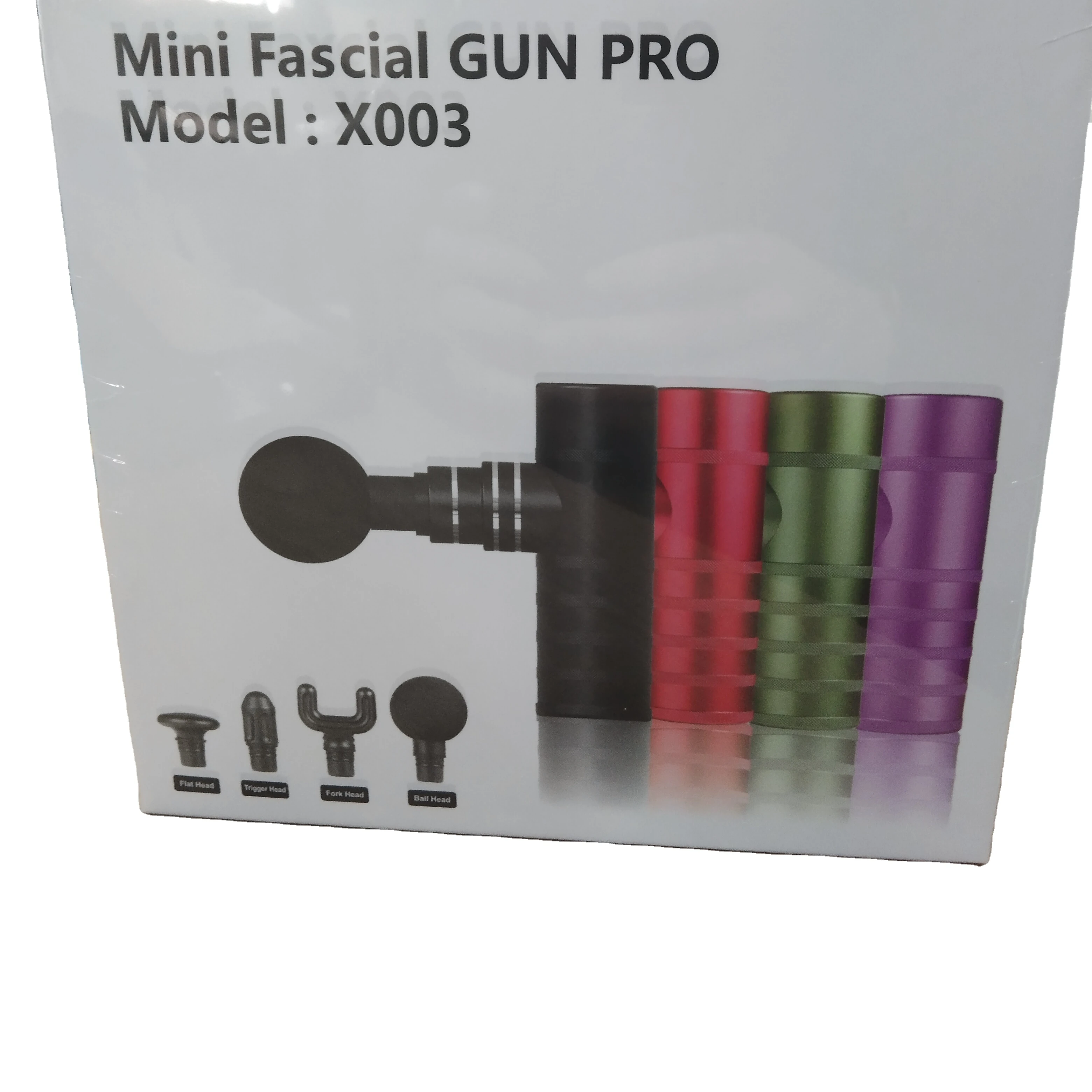 
2021 Electric Muscle Massage Fascia Gun small massage gun weight 450g low noise customized logo 
