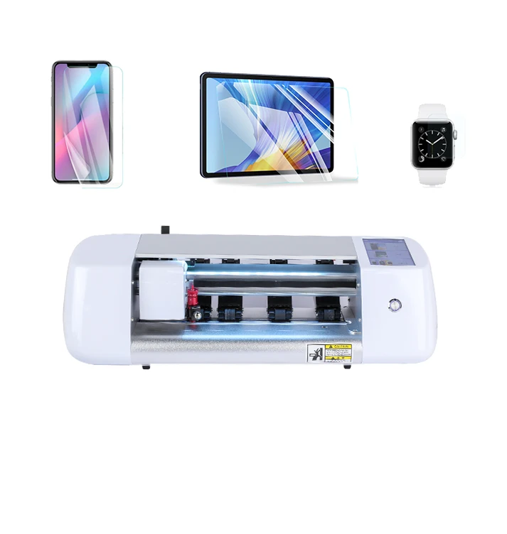 LVLOU intelligent hydrogel TPU mobile phone screen protector film cutting machine for iPhone 14 Plus 13 12 11 Pro max Samsung
