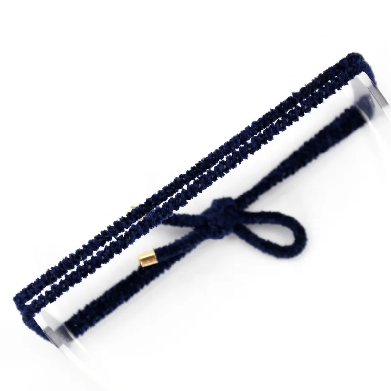 Ins Women Custom Elastic Winter Korea Knotted Fur Hair Ties Rubber Band Hair Scrunchies