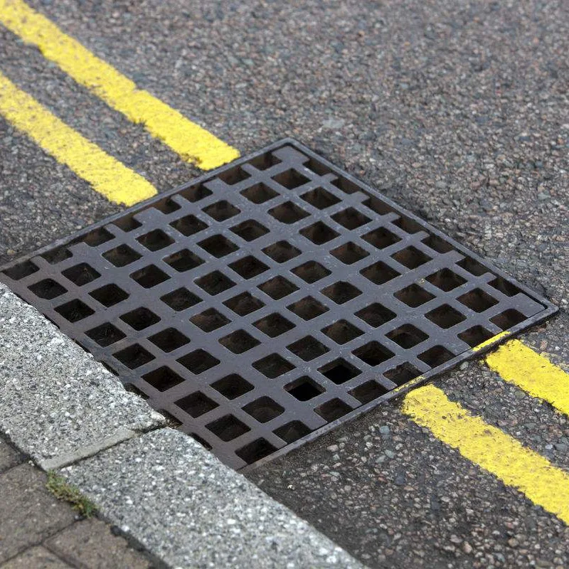 Factory direct sell HDPE U-shaped linear drainage ditch kitchen water drainage channel