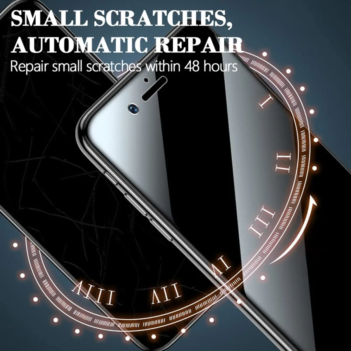 Premium Anti-Shock Mobile Phone Tempered Glass Phone Case Screen Film for iPhone 15 14 13 12 Pro max Full Cover Screen Protector