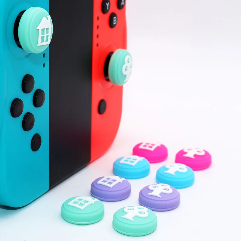 Многоцветные колпачки для стиков для Nintendo Switch NX Lite Joy-Con колпачки контроллера геймпада чехол для стиков крышка джойстика