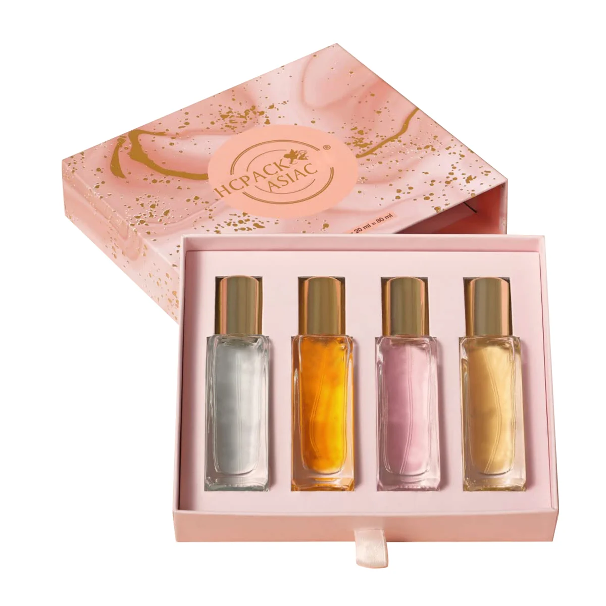 Pull out cardboard folding box perfume packaging box for 30/100ml perfume bottles packaging perfume box