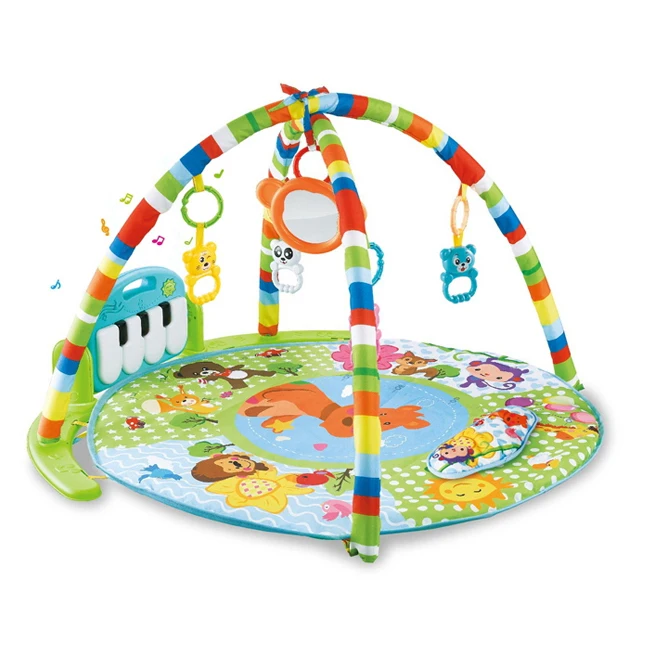 Samtoy изготовленный на заказ малыши музыкальные педаль пианино мягкие активности тренажерного зала фитнеса Одеяло детский игровой коврик с подсветкой