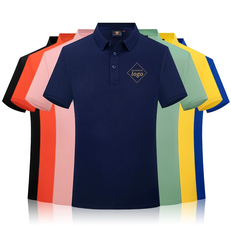 OEM embroidery logo breathable polo t shirt men polo 100% cotton sublimated golf polo shirt