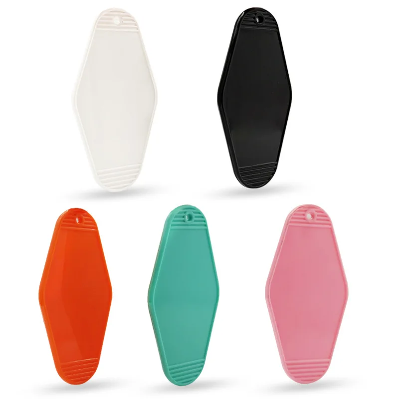 Customized Logo Plastic Keychain Luggage Tag Hotel Tag Luggage Hangtag Customized Printing Plastic Tag