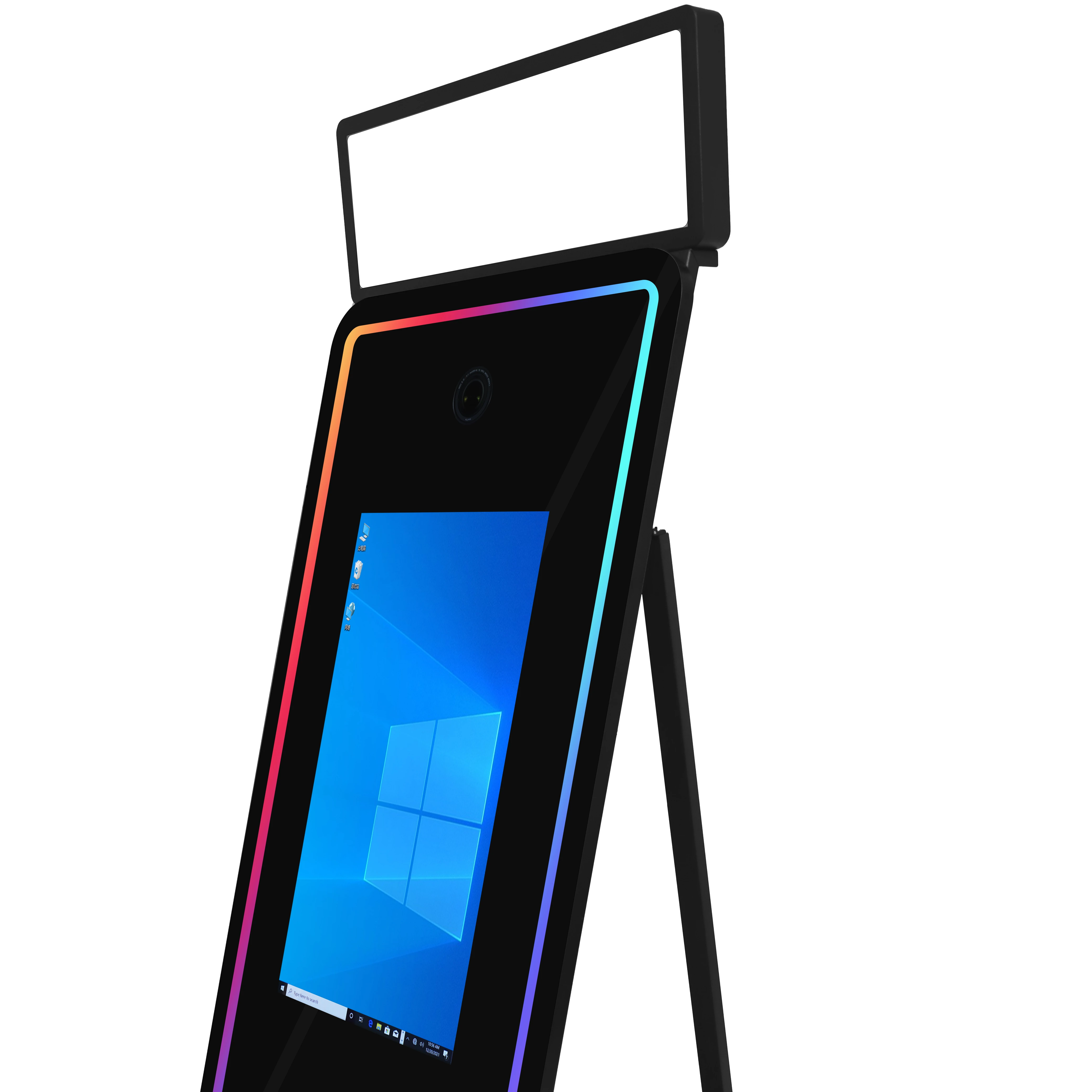 2022 New Best Price Big 360 Photo Booth Automatic Magic Mirror Photo Booth Vending Machine Events Mirror Photo Booth