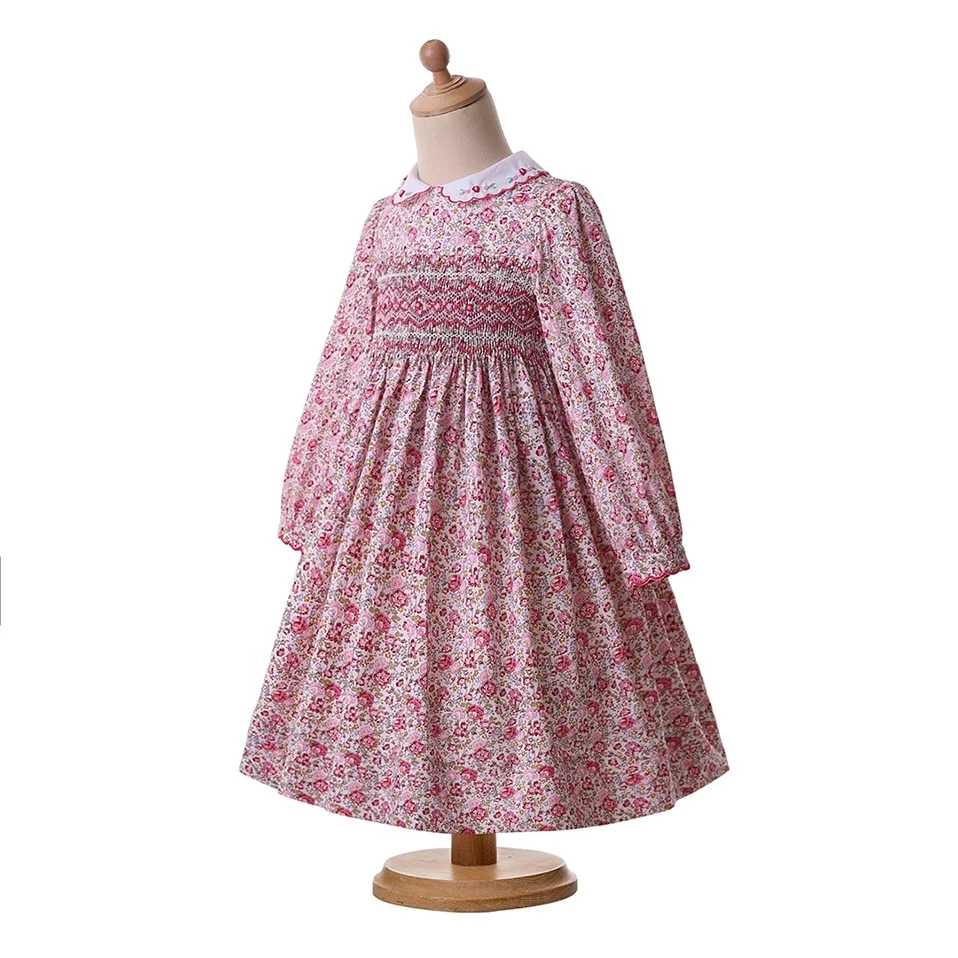 OEM 2021 Pettigirl Smock Платье с длинным рукавом популярное платье элегантные платья для