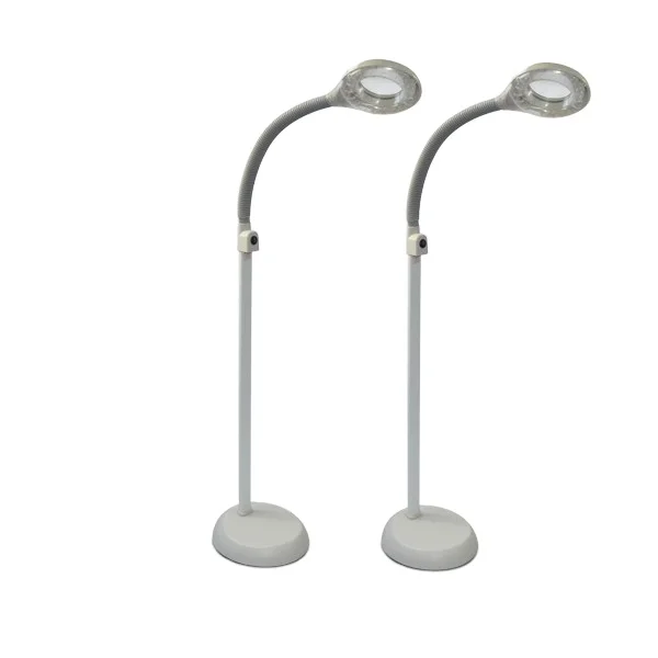 Beauty shop Salon magnifier LED lamp for skin magnifying lamp with adjustable and portable magnifying lamp