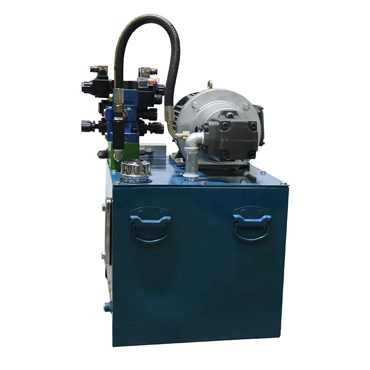 
China oil leak-proof double acting 12v dc hydraulic power unit 