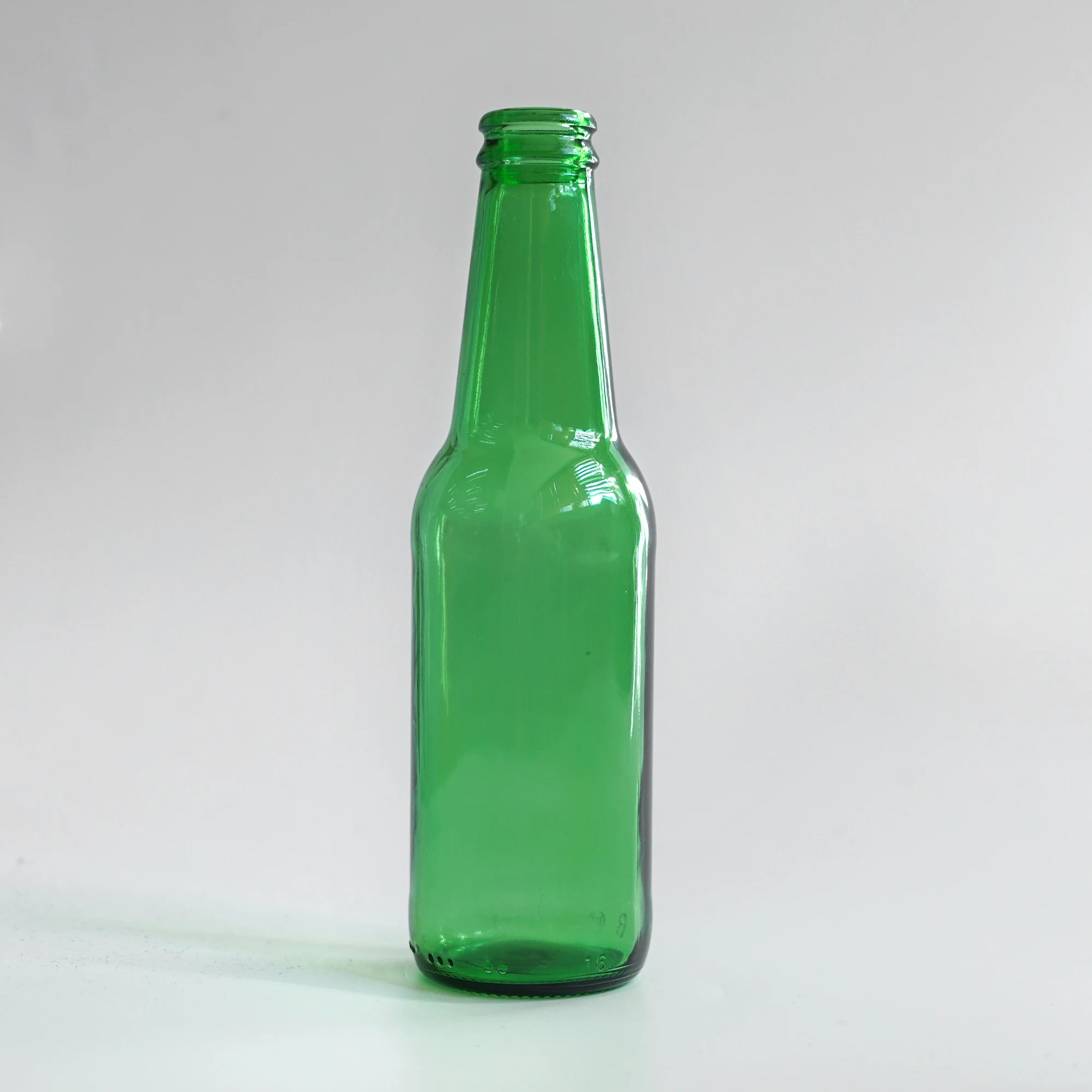 Высокое качество 250 мл пива зеленый 25CL стеклянная бутылка с крышкой короны