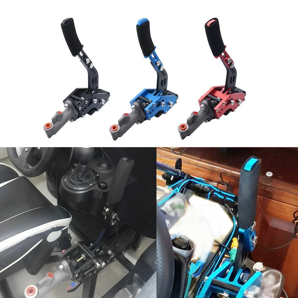  Универсальный E-brake Drift Гонки ручного тормоза черные короткие гибочный гидравлический ручной