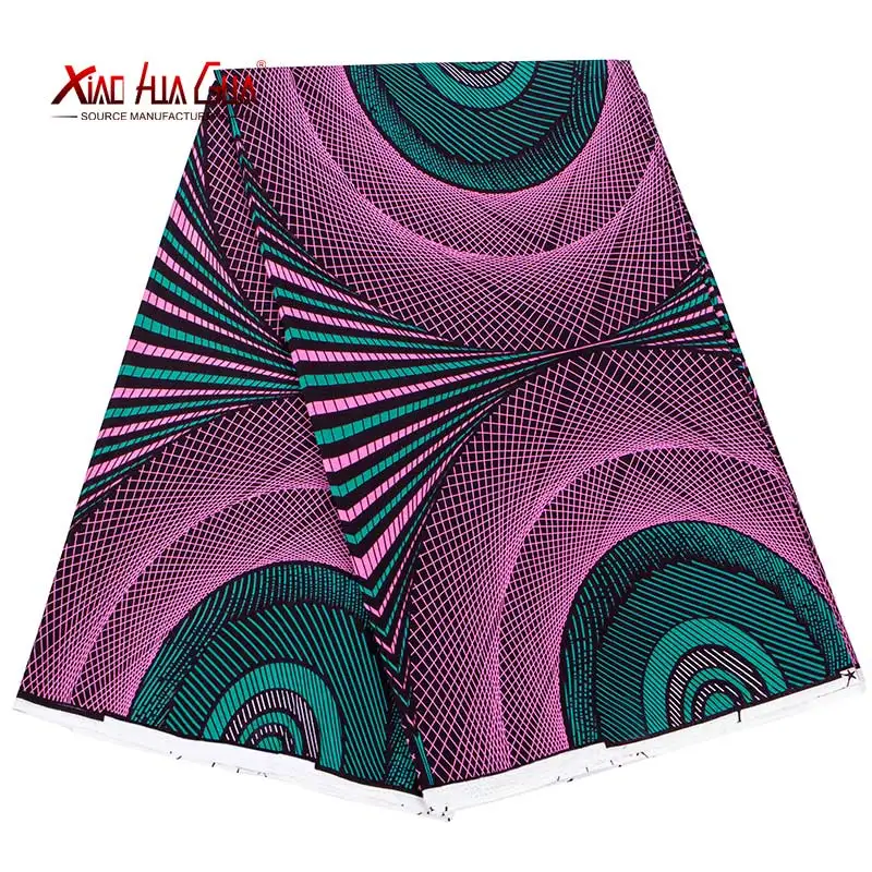 Африканская ткань ручной работы «сделай сам» с принтом Анкары батик, качественное шитье для ванной комнаты, длинное платье из 100% хлопка, принцесса 40FS1223, 6 ярдов