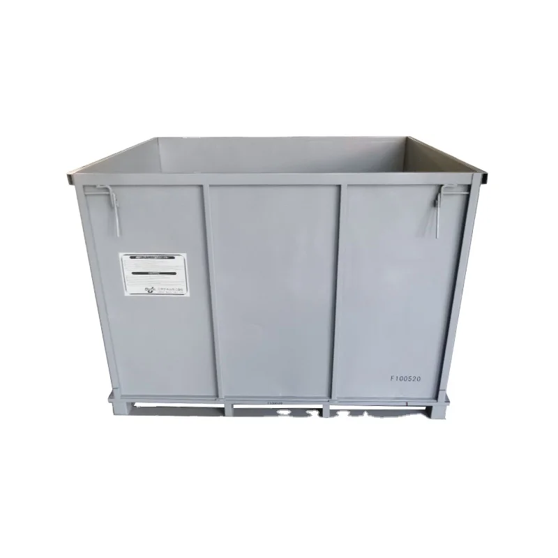 foldable agricultural pallet box with large number of stocks