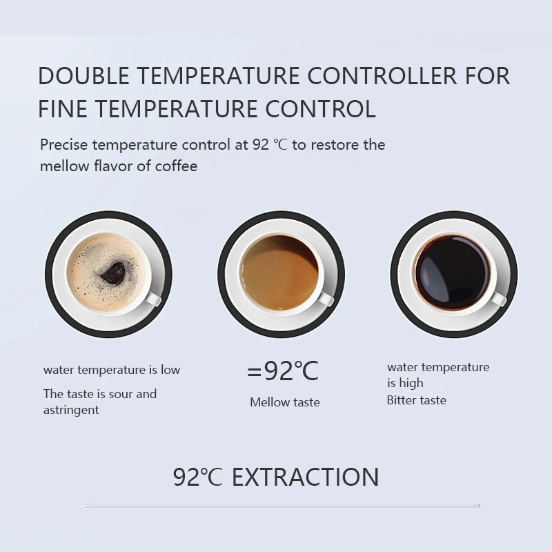 Factory Price Hot Espresso Coffee Maker Commercial Italian Cappuccino Latte Espresso Semi-Automatic Coffee Maker With Milk Tank