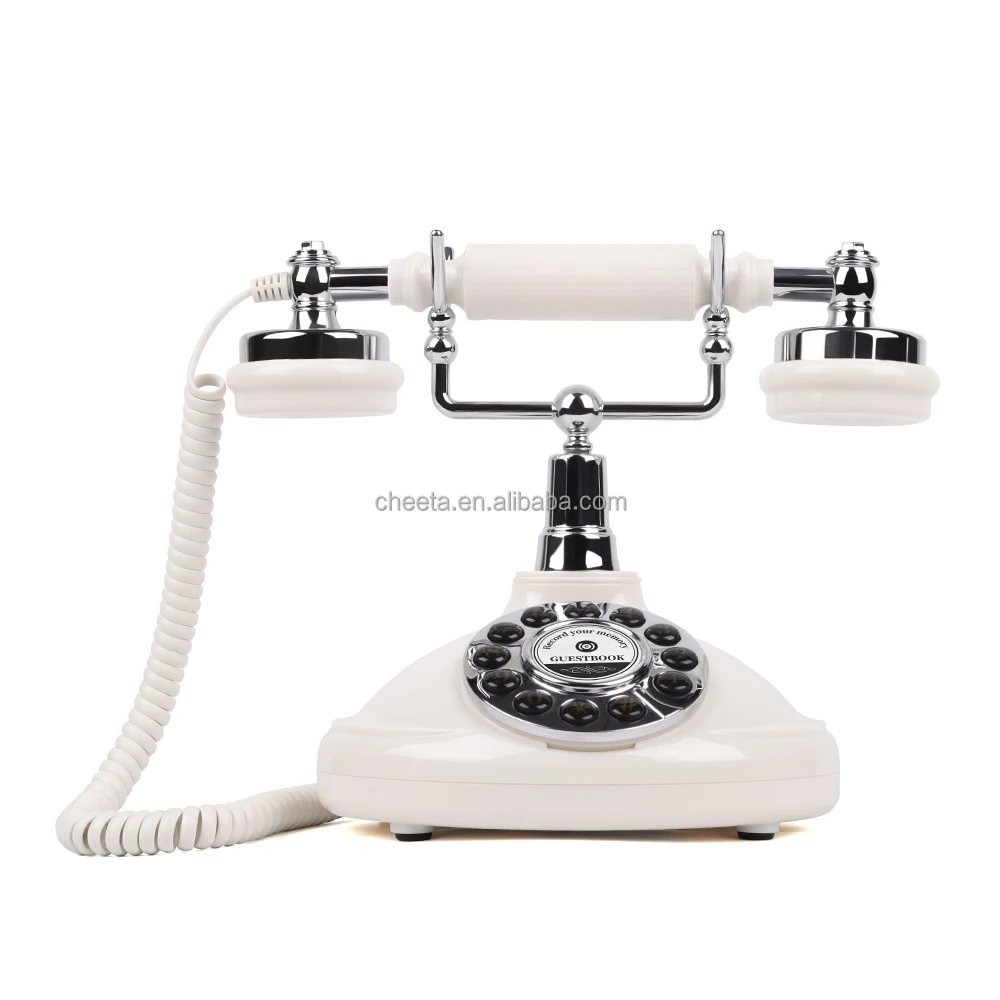 Marble Audio Guest Book Wedding Vintage Record Audio Message with Guest Book