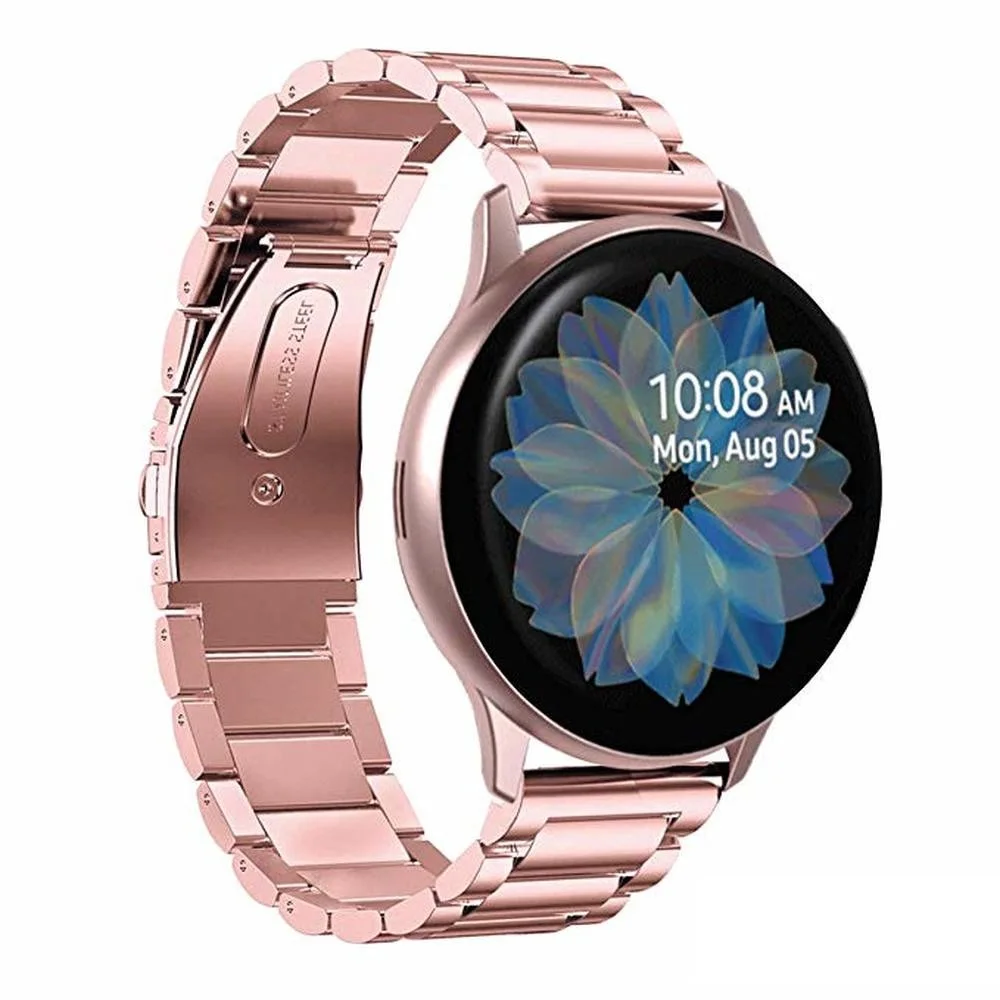 Ремешок из нержавеющей стали для Galaxy Watch Active 2 40 мм сменный Браслет Samsung аксессуары