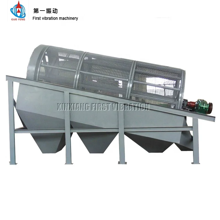 Municipal Solid Garbage Waste trommel screen msw trommel screen