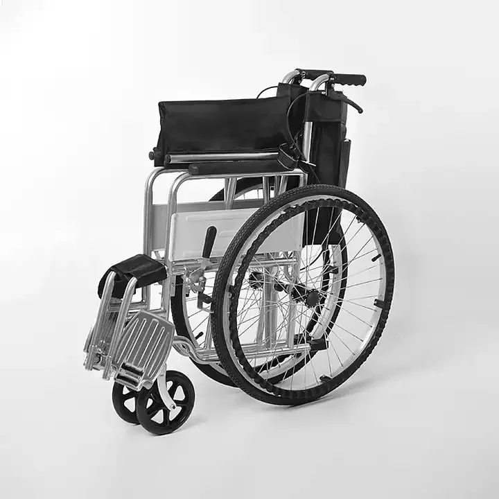 medical manual cheap foldable lightweight wheelchair handicap patients disabled wheel chair