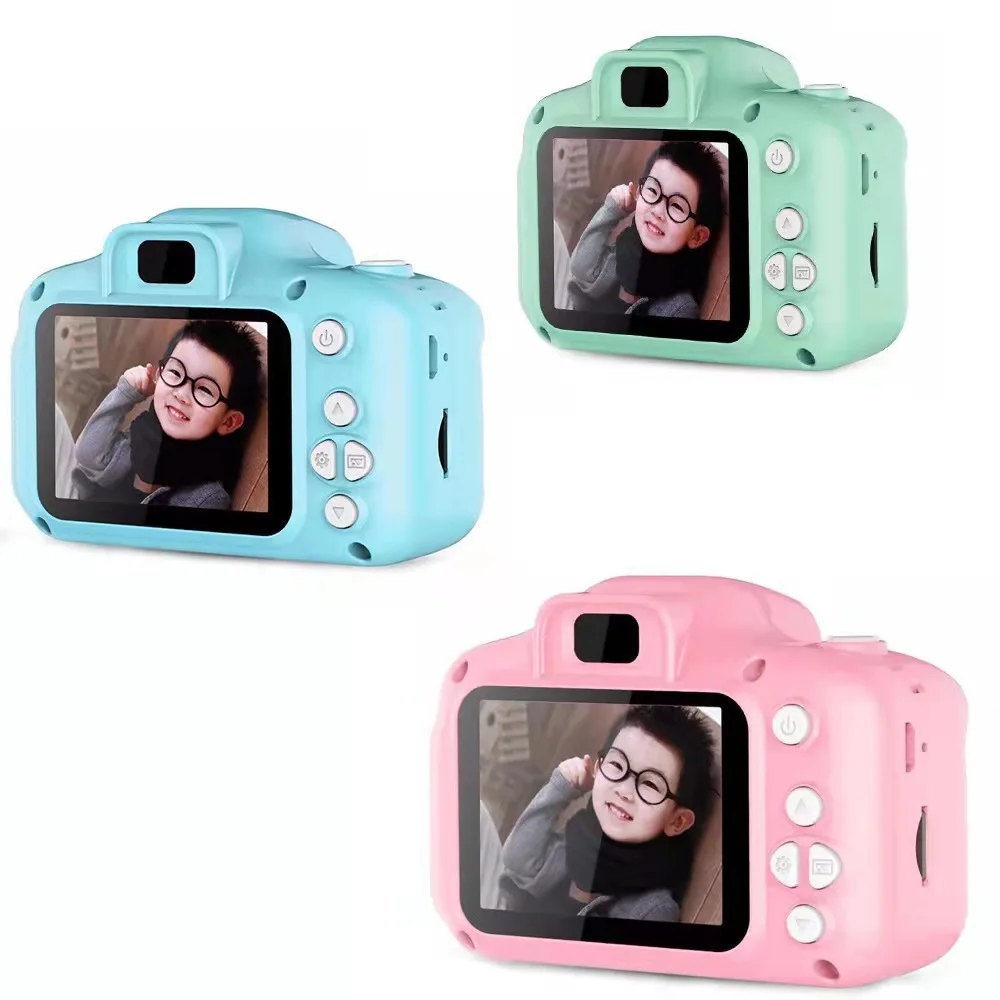 Children Camera Baby Digital Toy Funny Sports Simulation Photograph Video Mini SLR 800W Digital Kids Camera with 2.0 Screen