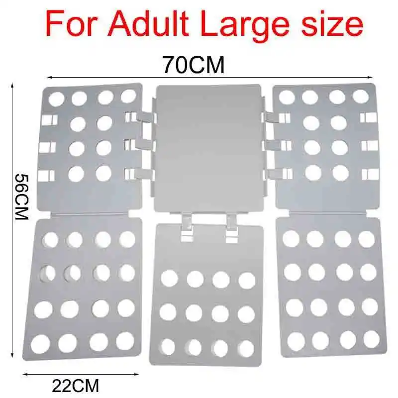 JJ140 Shirt Folding Board T Shirt Clothes Folder Durable Plastic Laundry for Room Organizer and Clothes Storage kleding vouwer