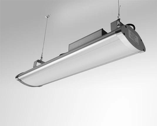 Hot sale China 40w 60w 80w100w120w150w200w tube shell fluorescent lamp tri-proof lamp LED linear high bay light