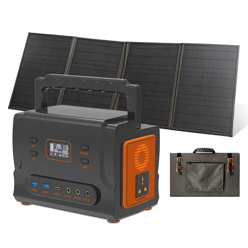 Global Support seller 500W Solar Power Generator Portable Power Station Portable Generator for fishing Camping hot selling