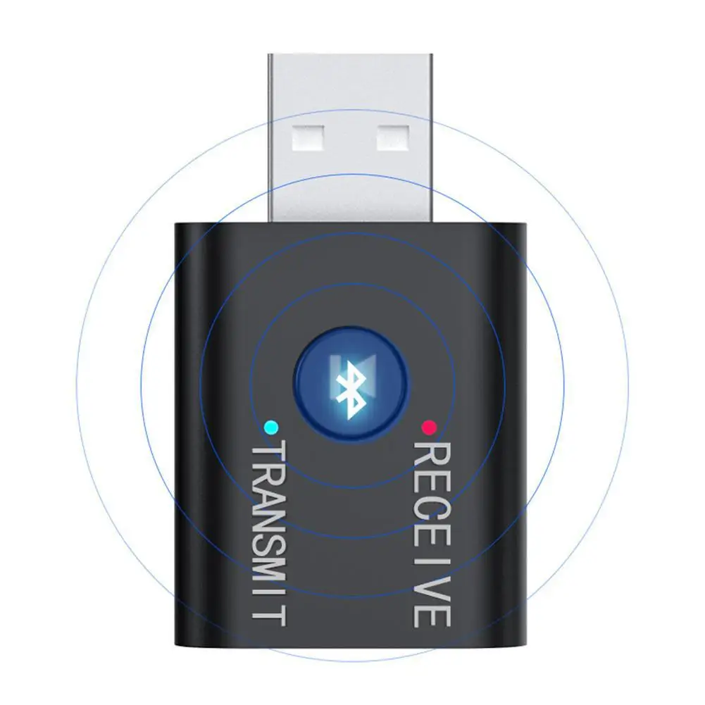 USB-адаптер True V5.0 Bluetooth-приемник беспроводной мини-USB-приемник с синими зубьями приемник для ноутбука мыши клавиатуры аксессуары