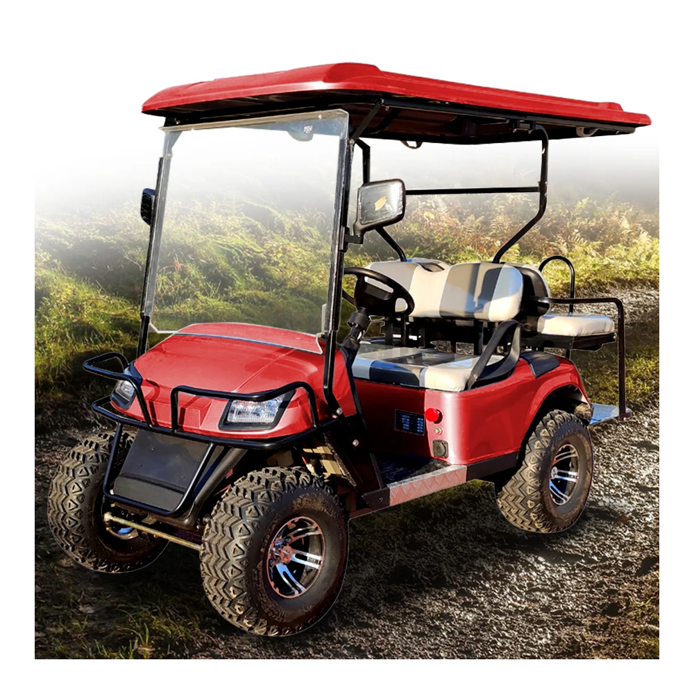 Новый дизайн литиевая 6-Местная электрическая тележка для гольфа atv 1000cc 4x4 Охотничья гольф-Гольф 5 gti