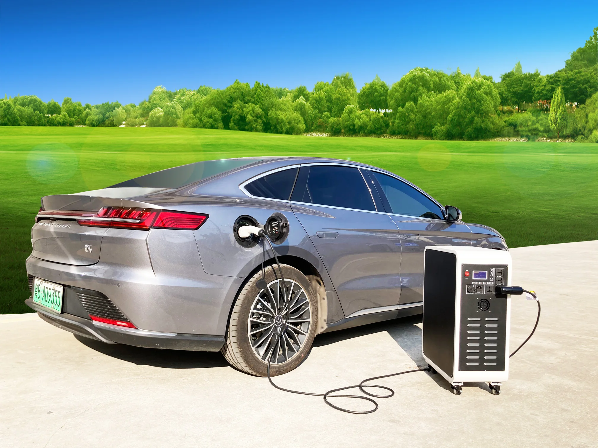 5000w large capacity energy system tragbare kraftwerk power station Lifepo4 battery solar generator portable