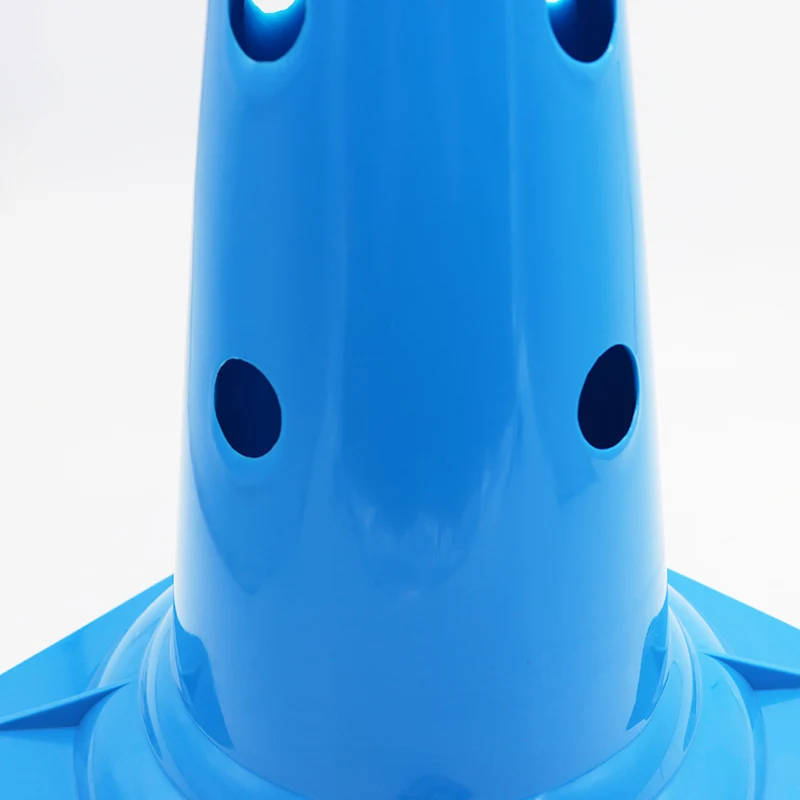 52cm height with hole training cone football training equipment plastic cone and agile cone wholesale