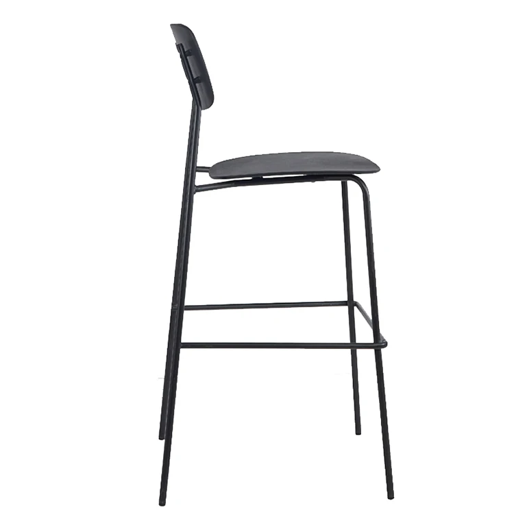 Bar Chairs Nordic Tall Cheap Counter Furniture Gold Metal Back Luxury Kitchen Modern High Stool Bar Chairs