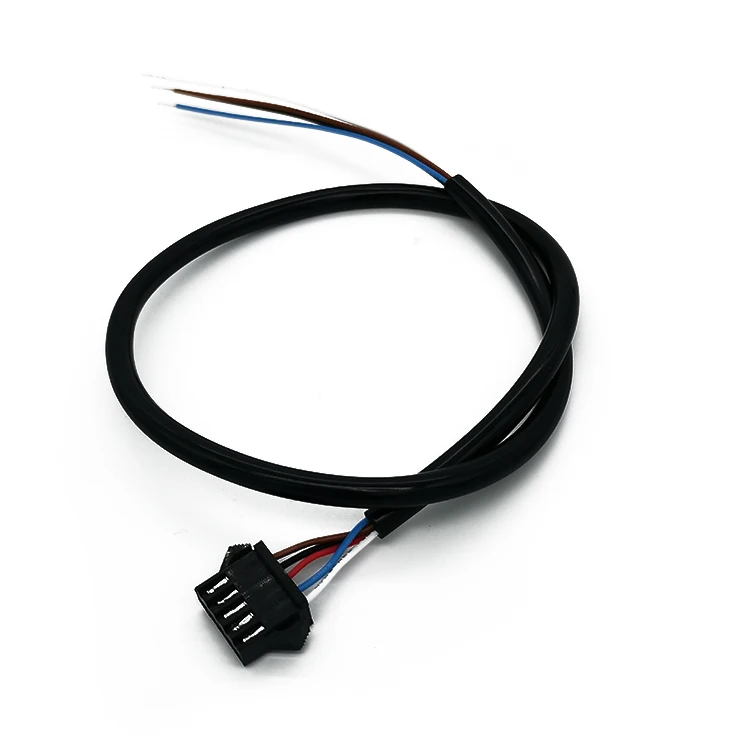 
Manufacturer customized fingerprint locking cable SM male and female 4P 5P 8P custom wiring harness 