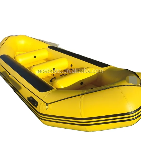 2023 White  water  raft 380cm pvc inflatable  fishing river raft