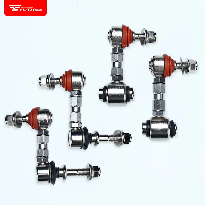 Adjustable Sway Bar Endlinks Stabilizer Link Anti-Roll Bar With Balance Rod Ball Head For Toyota Reiz Mark-X Crown 2005-2018