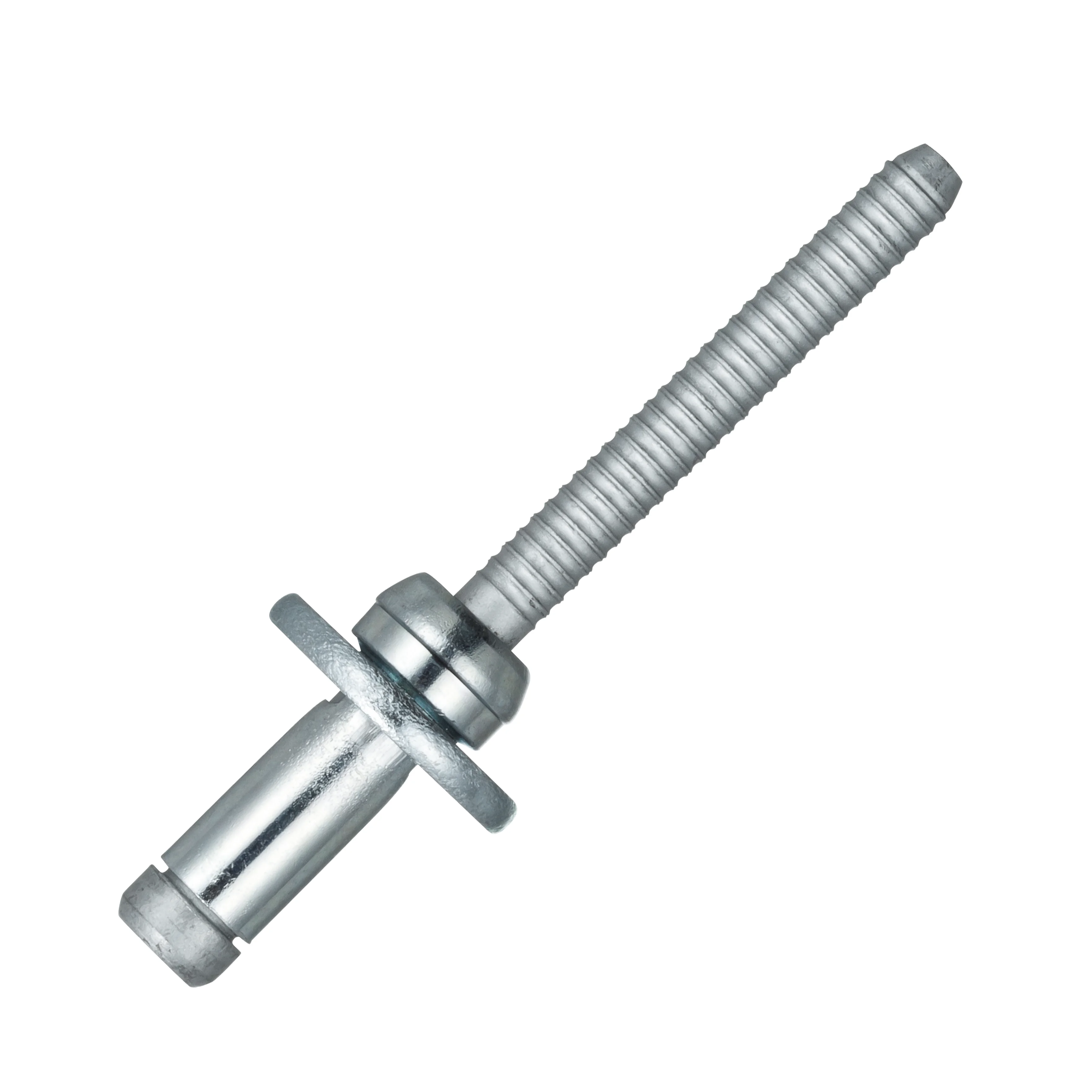 Hole-filling custom solid blind rivet wide