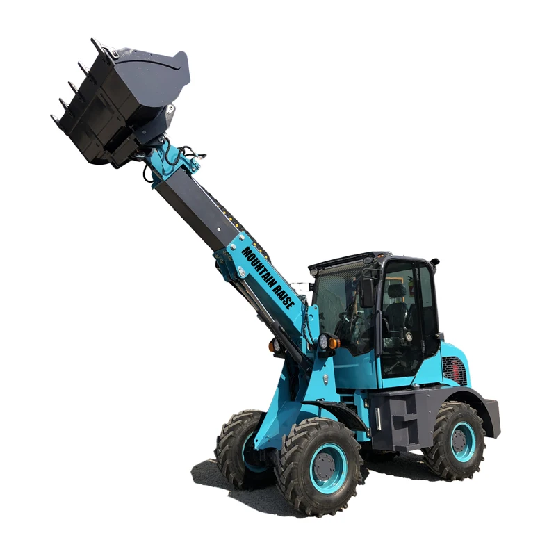 Buy 2024 new telescopic front end loader with different attachments for sale