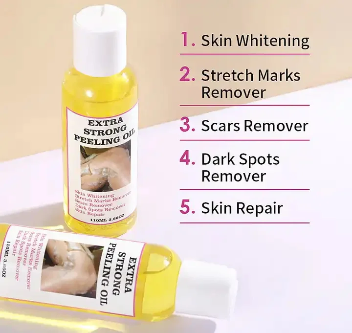 Best sale anti stretch marks multiple functions wholesale eternalelinor yellow peeling oil customized