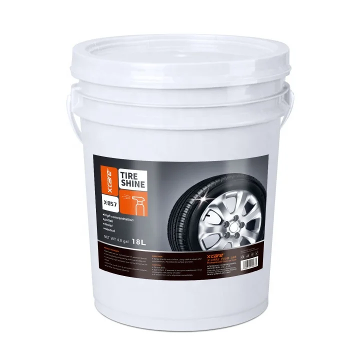 Car Shine for Tyre Cleaning Shining and Protecting Liquid Wax with Long Lasting Effect Spray 18L