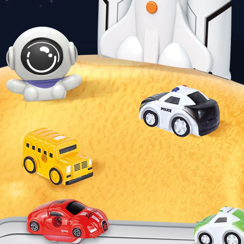 2024 Kids space orbit adventure toy diy educational space car adventure toy